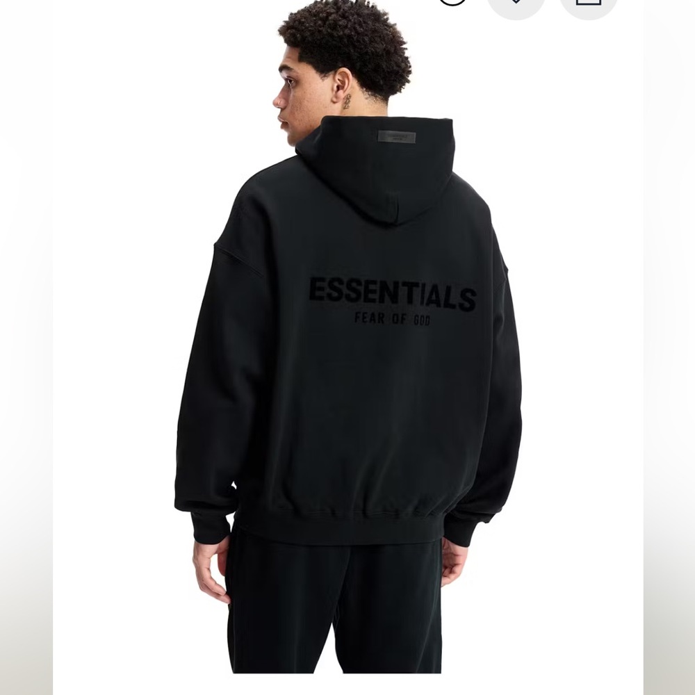 Fear of God Essentials Hoodies black M L - Picture 3 of 8